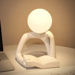 Artful LED Table Lamp – Cozy Light with Stylish Design