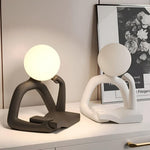 Artful LED Table Lamp – Cozy Light with Stylish Design