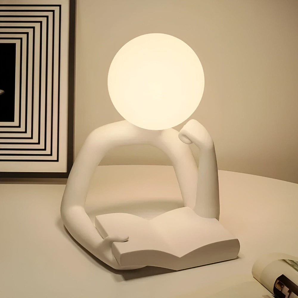 Artful LED Table Lamp – Cozy Light with Stylish Design