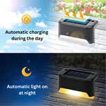 Solarbetriebene LED-Wandleuchten für stimmungsvolle Gartenbeleuchtung