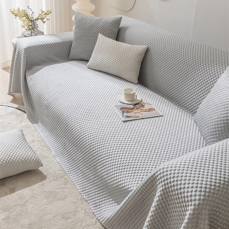 Refreshing and Non-Slip Sofa Cover for Hot Days
