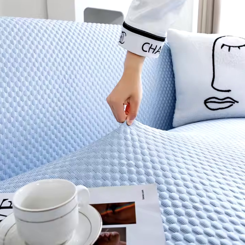 Refreshing and Non-Slip Sofa Cover for Hot Days