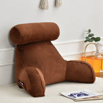 Adjustable Back Cushion with Arms and Removable Cover
