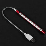 Adjustable USB LED Keyboard Light with Flexible Positioning