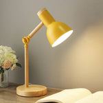 Adjustable Wooden Desk Lamp – Scandinavian Design for Your Home