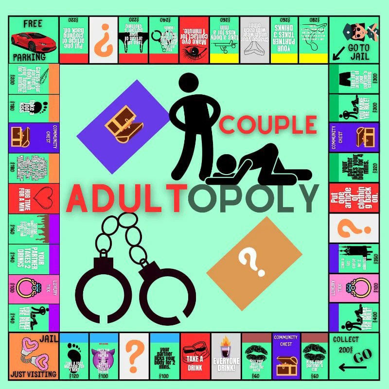 Erlebe Intimität mit Adultopoly - Dem Paare-Spiel