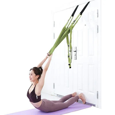 Aerial Yoga Seil zur Linderung von Rückenschmerzen