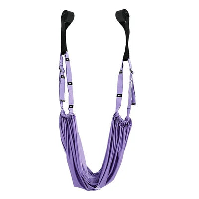 Aerial Yoga Seil zur Linderung von Rückenschmerzen