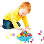 Farbenfrohes Stapelspielzeug – Lernspielzeug mit Formen für Kinder