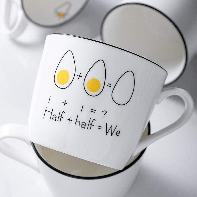 Stimmungsvolle Kaffeetasse für einen guten Morgen