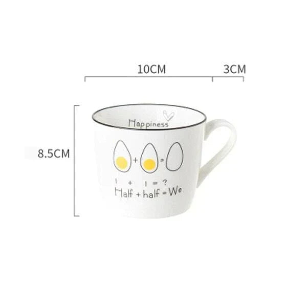 Stimmungsvolle Kaffeetasse für einen guten Morgen