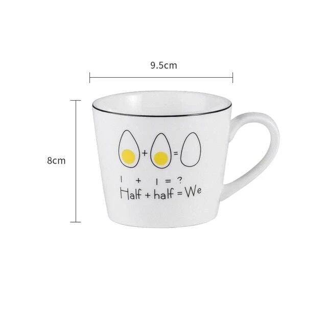 Stimmungsvolle Kaffeetasse für einen guten Morgen