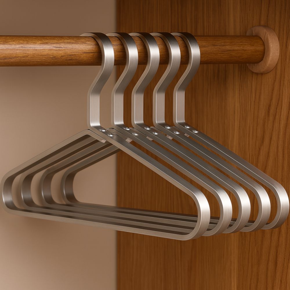 Elegante Aluminium Kleiderbügel für Ihren Kleiderschrank