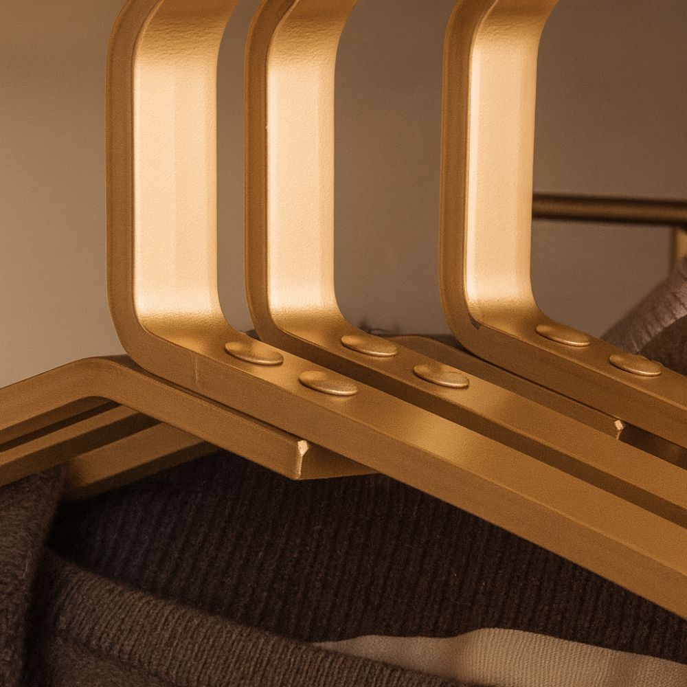Elegante Aluminium Kleiderbügel für Ihren Kleiderschrank