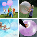 Unglaubliche Blasenball Freude