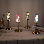Elegant LED Table Lamp with Flower Design and Color Change