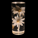 Elegant LED Table Lamp with Flower Design and Color Change