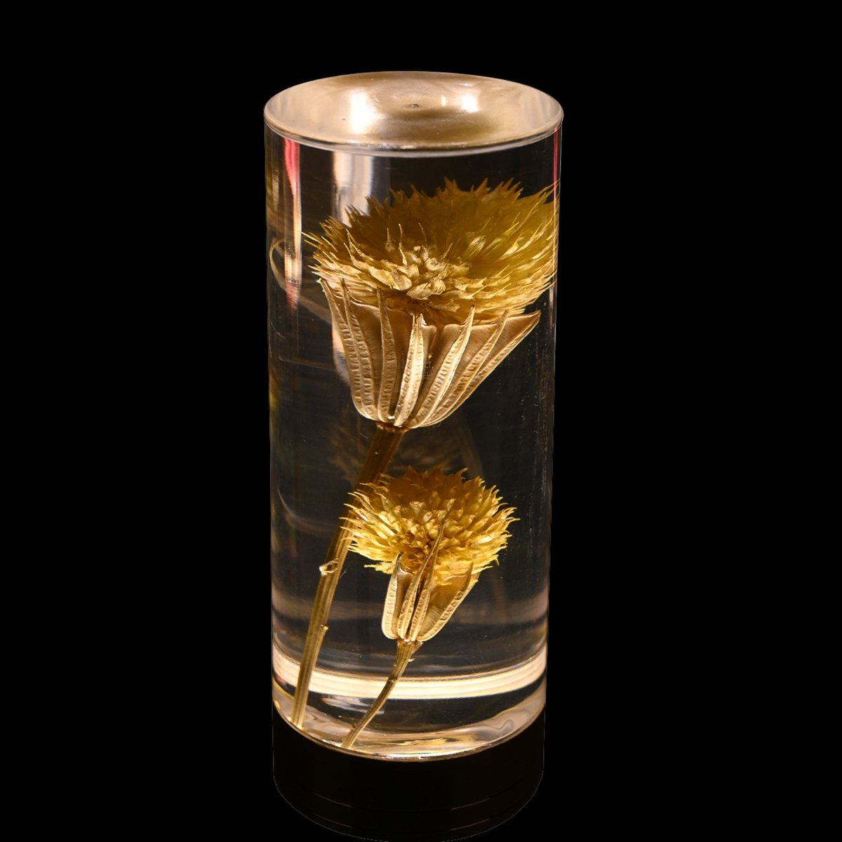 Elegant LED Table Lamp with Flower Design and Color Change