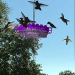 Hummingbird Feeder mit 30 Öffnungen – Ameisenresistent und UV-beständig