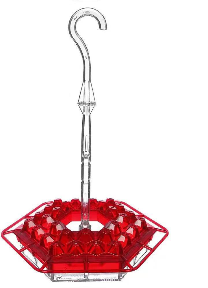 Hummingbird Feeder mit 30 Öffnungen – Ameisenresistent und UV-beständig