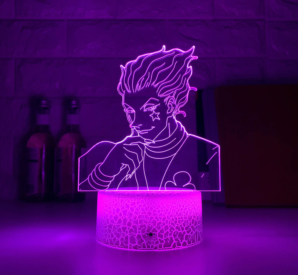 Neon Anime Nachtlicht für kreative Räume