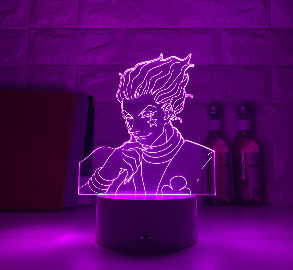 Neon Anime Nachtlicht für kreative Räume
