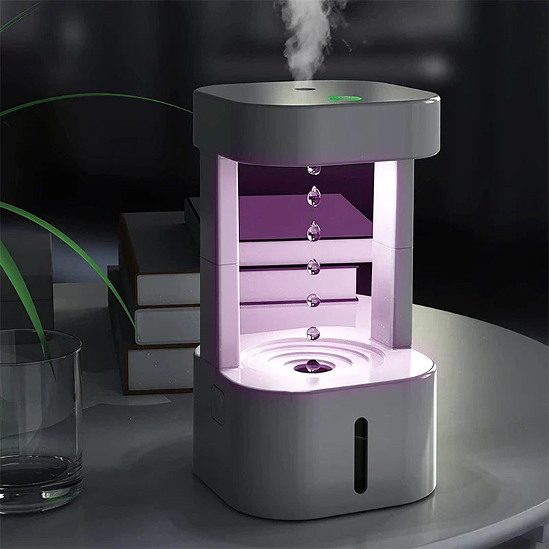 Luftbefeuchter mit Wasserfall-Design und Anti-Schwerkraft-Technologie
