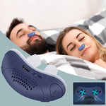 Geräuschloses Nasengerät gegen Schnarchen | Tragbare Atemhilfe ohne Maske | USB-Akku