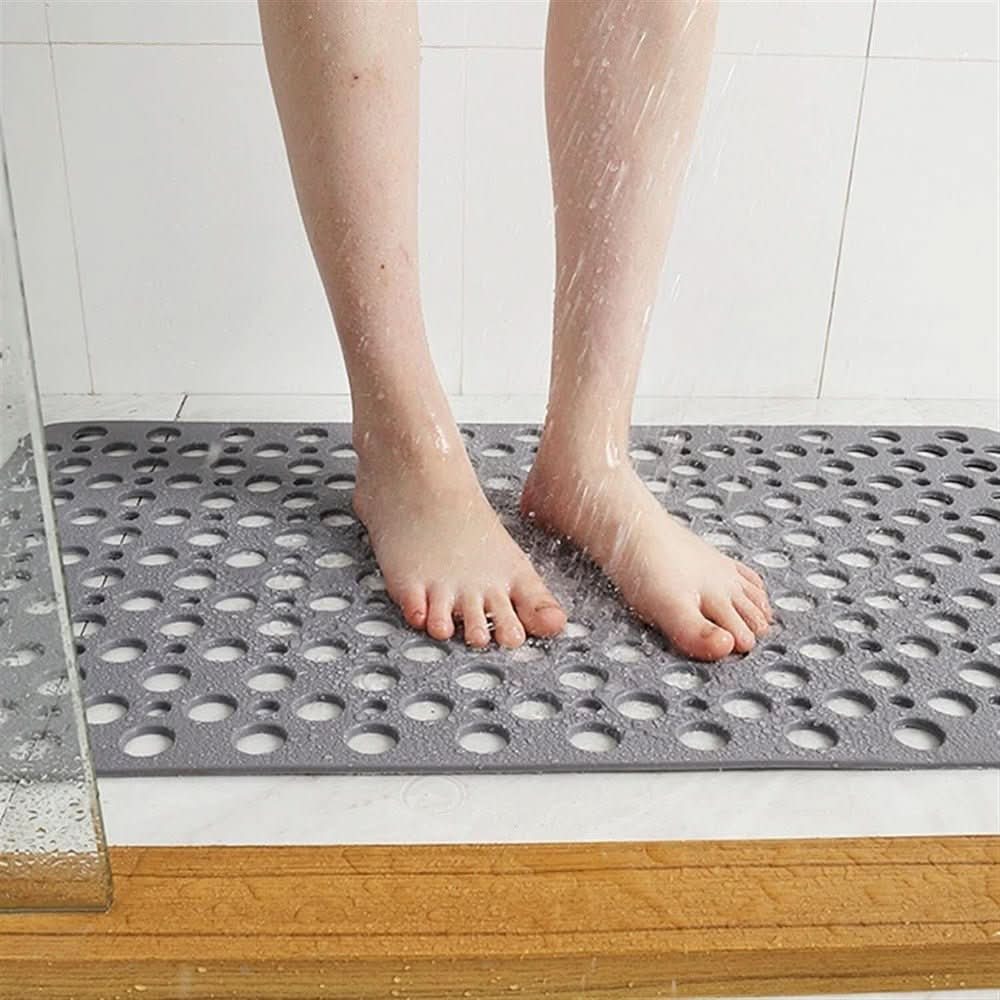 Non-Slip Shower Mat with Strong Suction - Mold Resistant and Safe