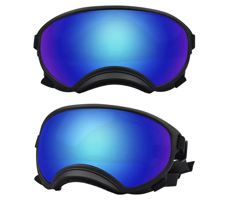 Verstellbare winddichte Hundesonnenbrille mit UV-Schutz