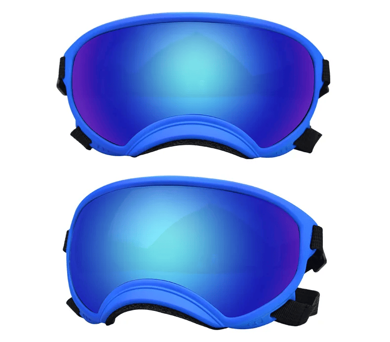 Verstellbare winddichte Hundesonnenbrille mit UV-Schutz