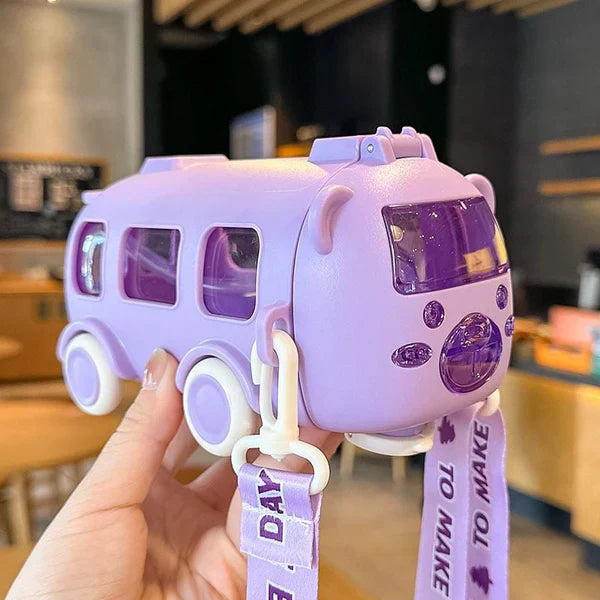 AquaBus - Coole Wasserflasche im Bus-Design