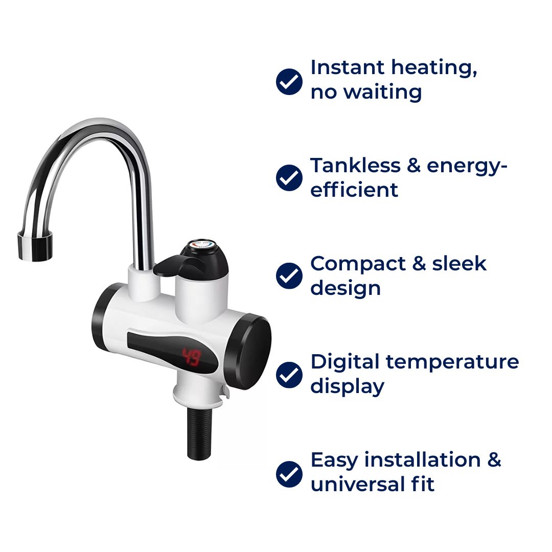Schnellwasser | Sofortiger Warmwasserhahn – Kompakt und Effizient