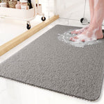 Secure and stylish shower mat with clever water drainage