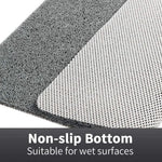 Secure and stylish shower mat with clever water drainage