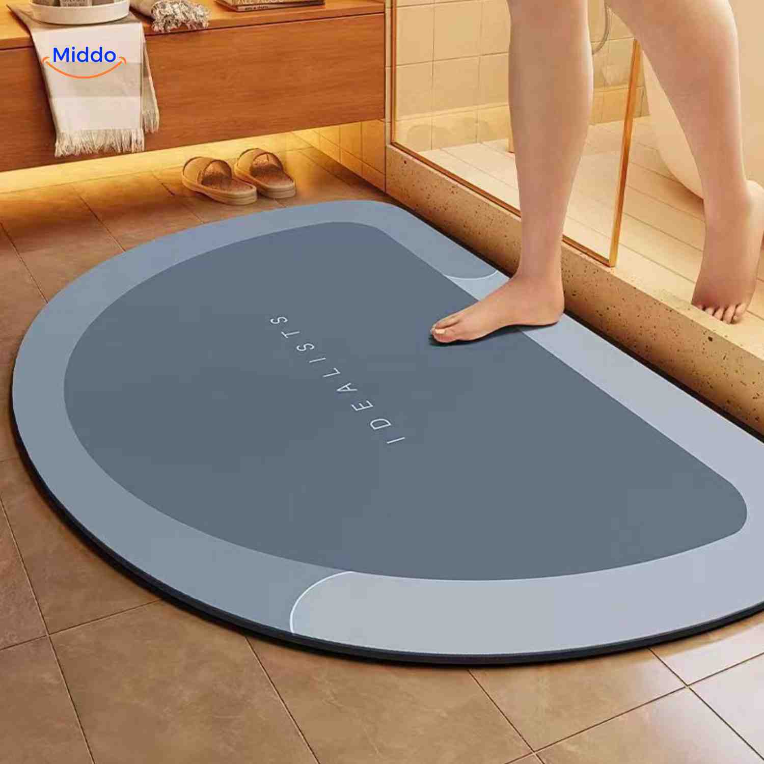 Bathroom Safety Mat | Quick-Drying & Comfortable