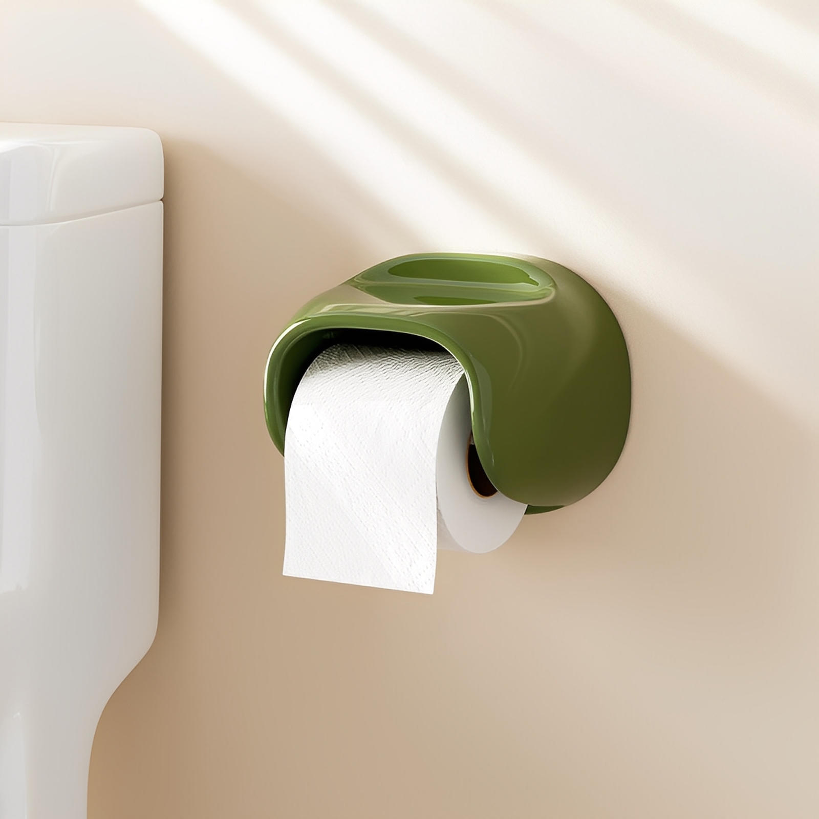 Eleganter Toilettenpapierhalter ohne Bohren für Ihr Badezimmer