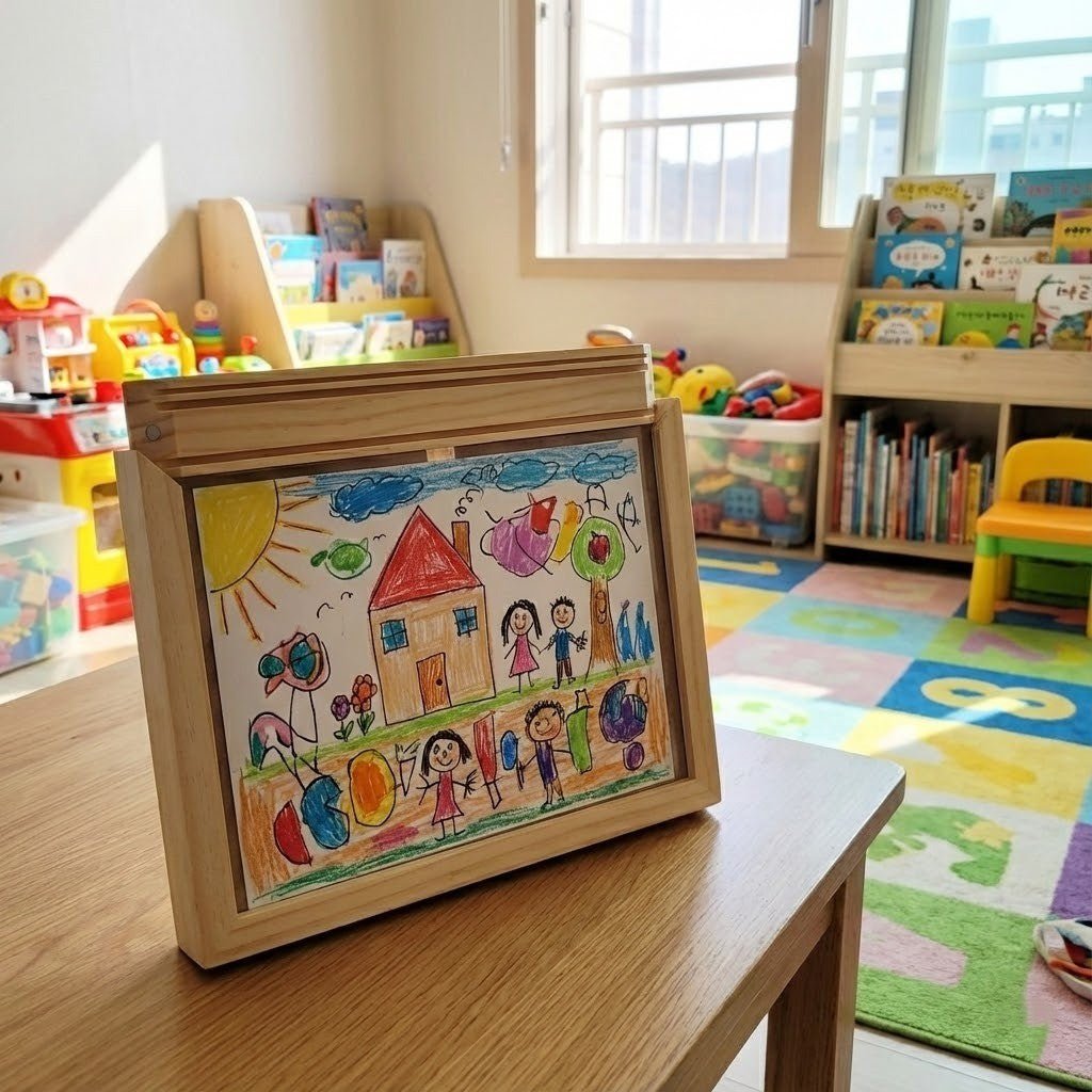 Kreativrahmen – Der perfekte Platz für Kinderkunstwerke