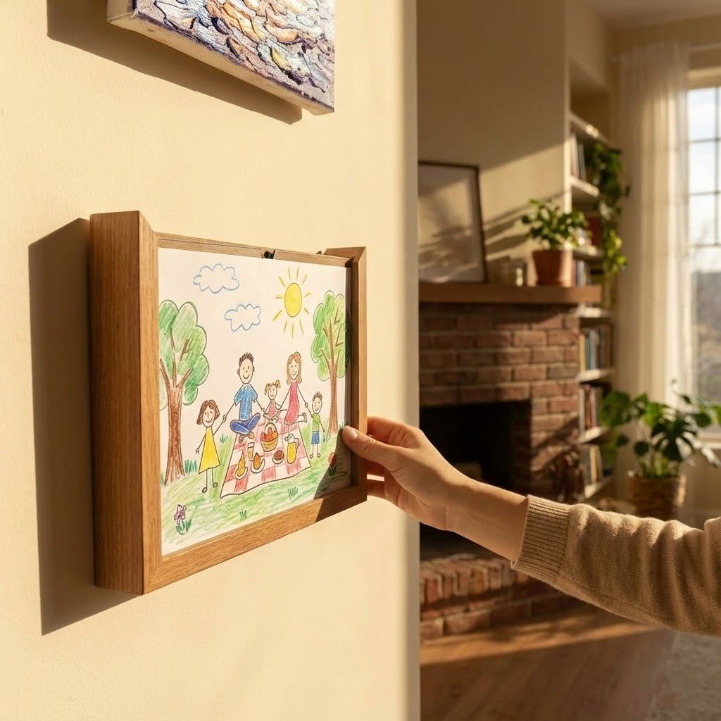 Kreativrahmen – Der perfekte Platz für Kinderkunstwerke