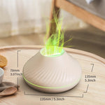 Ätherischer Öldiffusor mit LED-Flammeneffekt