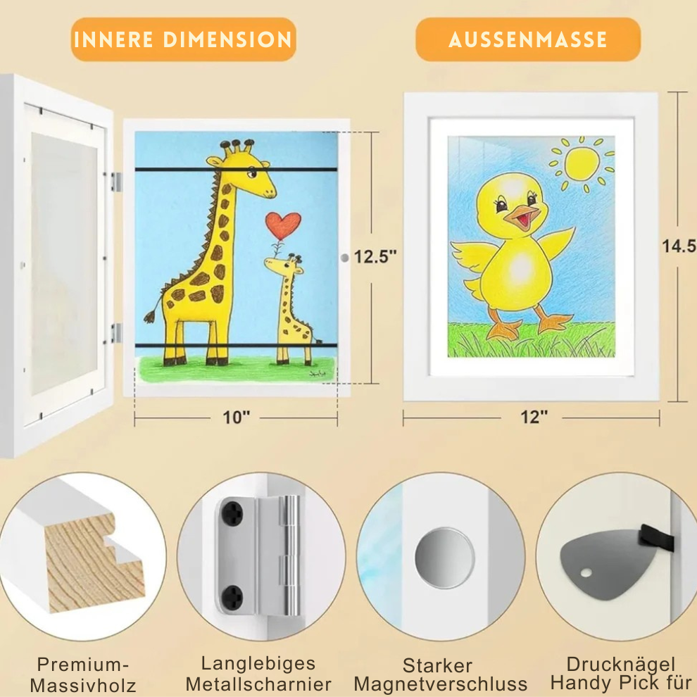 ArtKid - Magnetischer Rahmen für Kinderkunstwerke