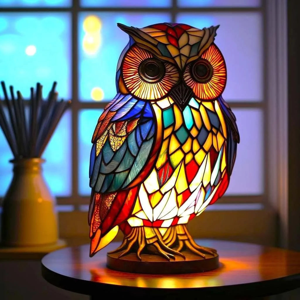 Elegant LED Lamp with Artistic Design – Energy-Saving Lighting for Your Home