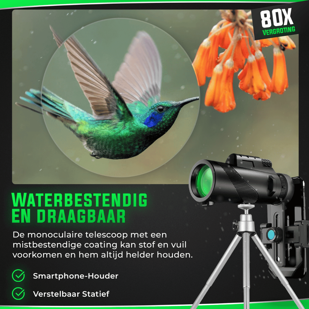 Long-Range Monocular | Light and Compact for Fascinating Discoveries
