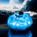 Schwebende Astronautenwolke - AstroCloud Lampe