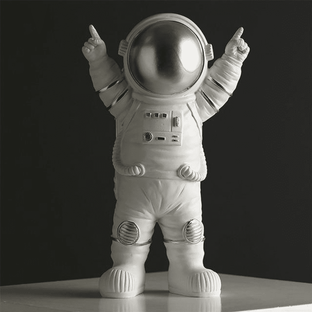 Mutige Astronauten-Figuren für Ihr Zuhause