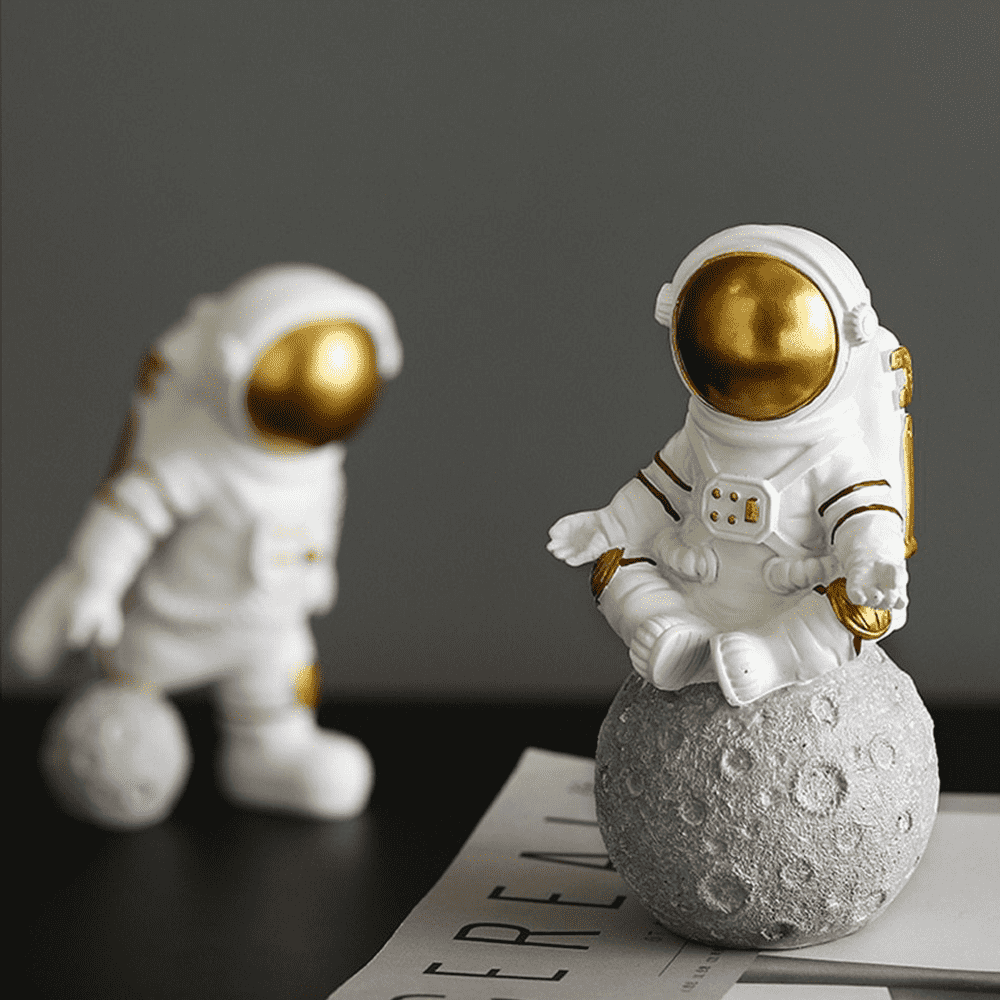Mutige Astronauten-Figuren für Ihr Zuhause