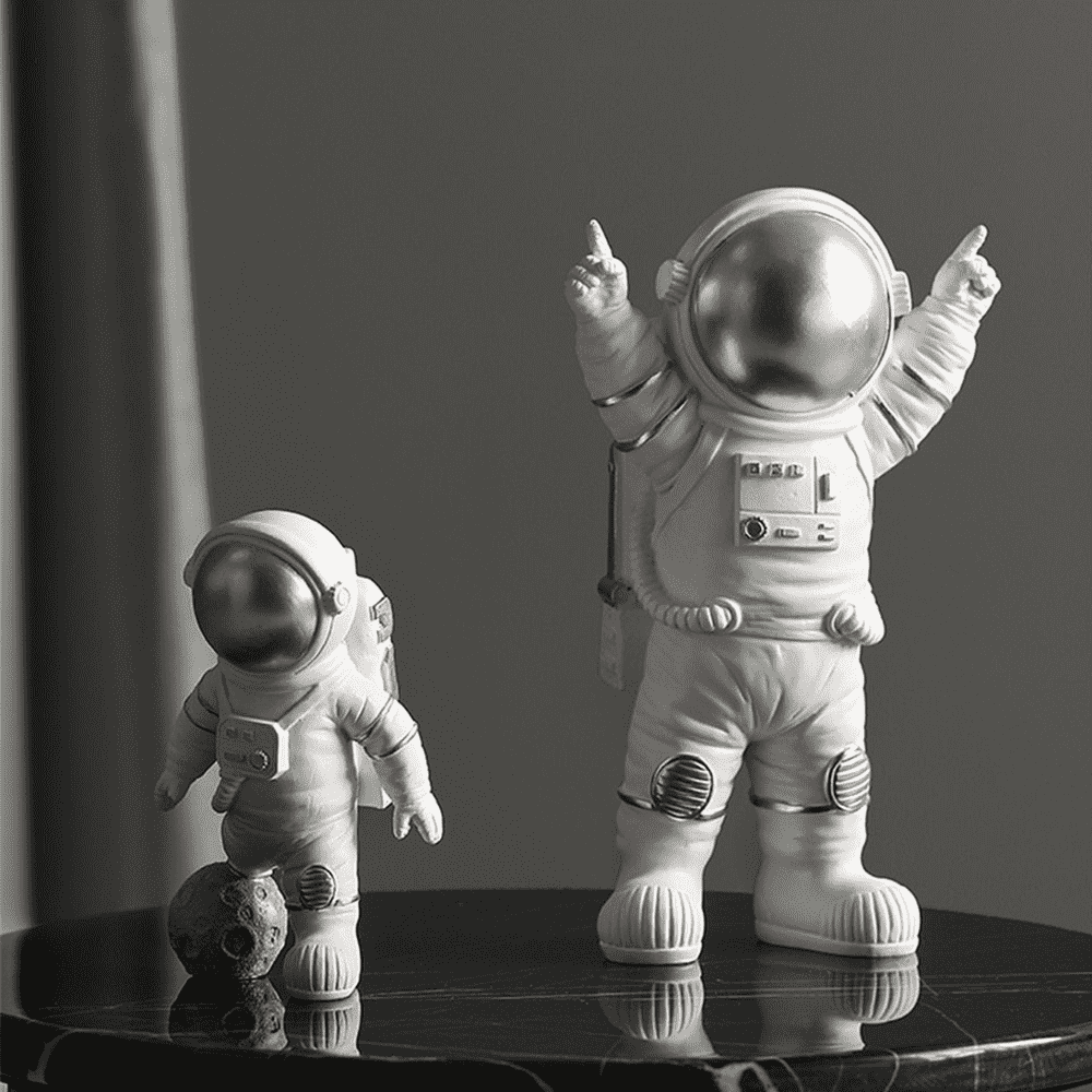 Mutige Astronauten-Figuren für Ihr Zuhause