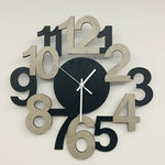Modern Digital Wall Clock with Oversized Digits – Silent Clock for Your Kitchen