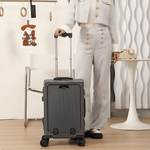 AeroCase | Pro 20 – Hartschalen-Handgepäck mit Aluminiumrahmen (20 Zoll, 40 Liter) und Laptopfach