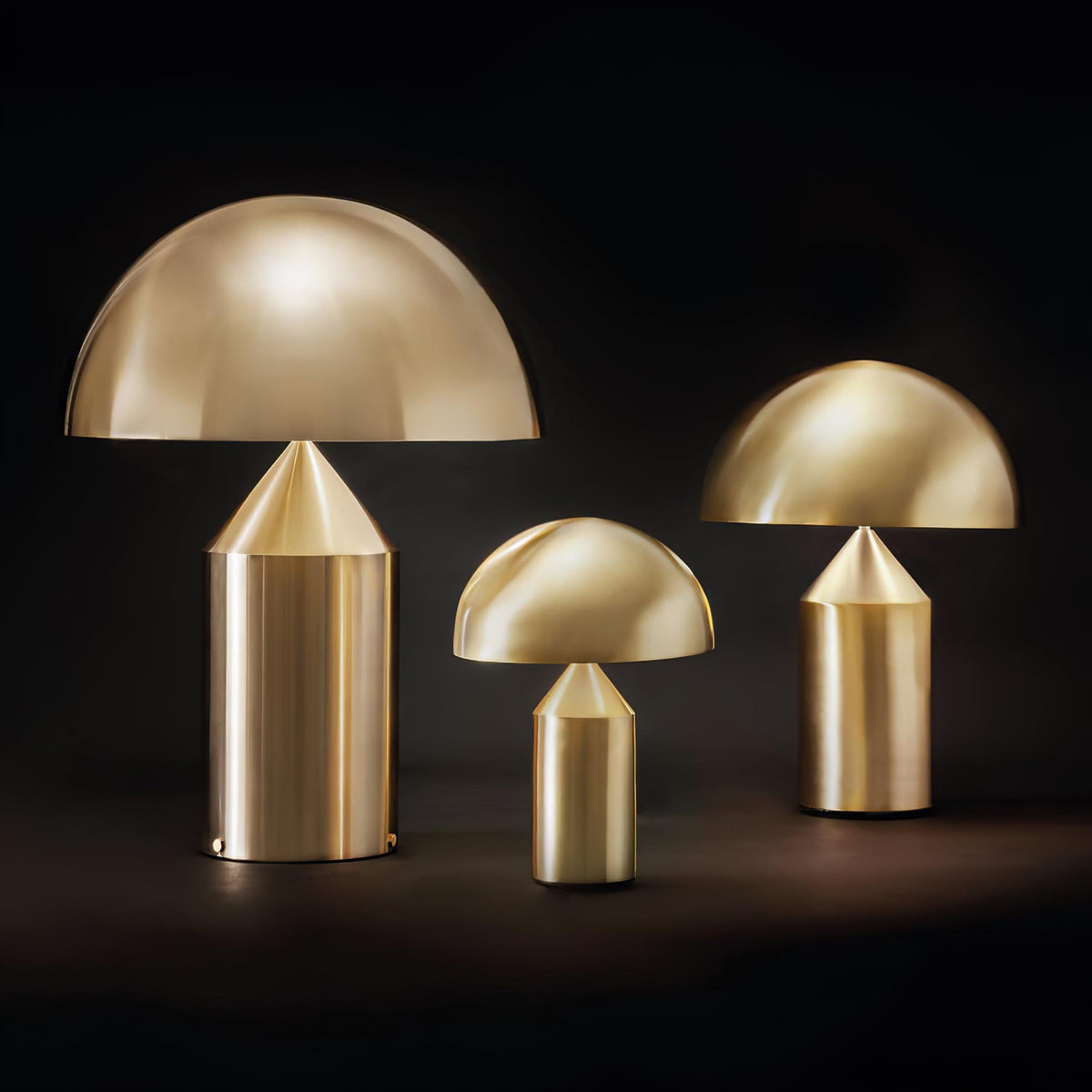 Elegante Metall-Tischlampe im geometrischen Design für jedes Zuhause